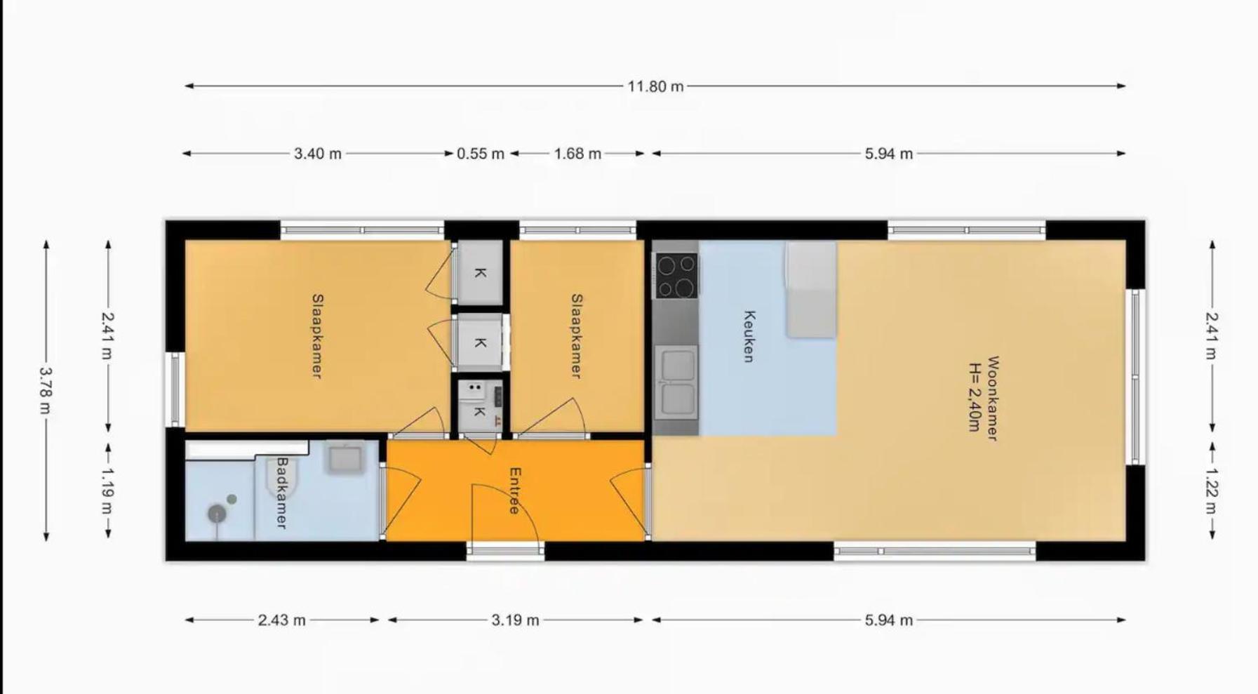 New- Private Cosy Houseboat, On A Lake Near Amsterdam Vinkeveen Exterior photo